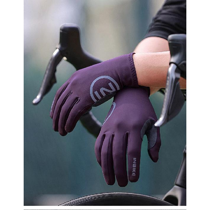 INBIKE Autumn Winter Thermal Bicycle Gloves Touch Screen Men Women MTB Road BikeGloves  Sports Fitness Outdoor Cycling Gloves