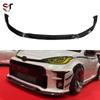 Toyota GR Yaris Carbon Fiber Front Bumper Lip Splitter Chin Diffuser Modification