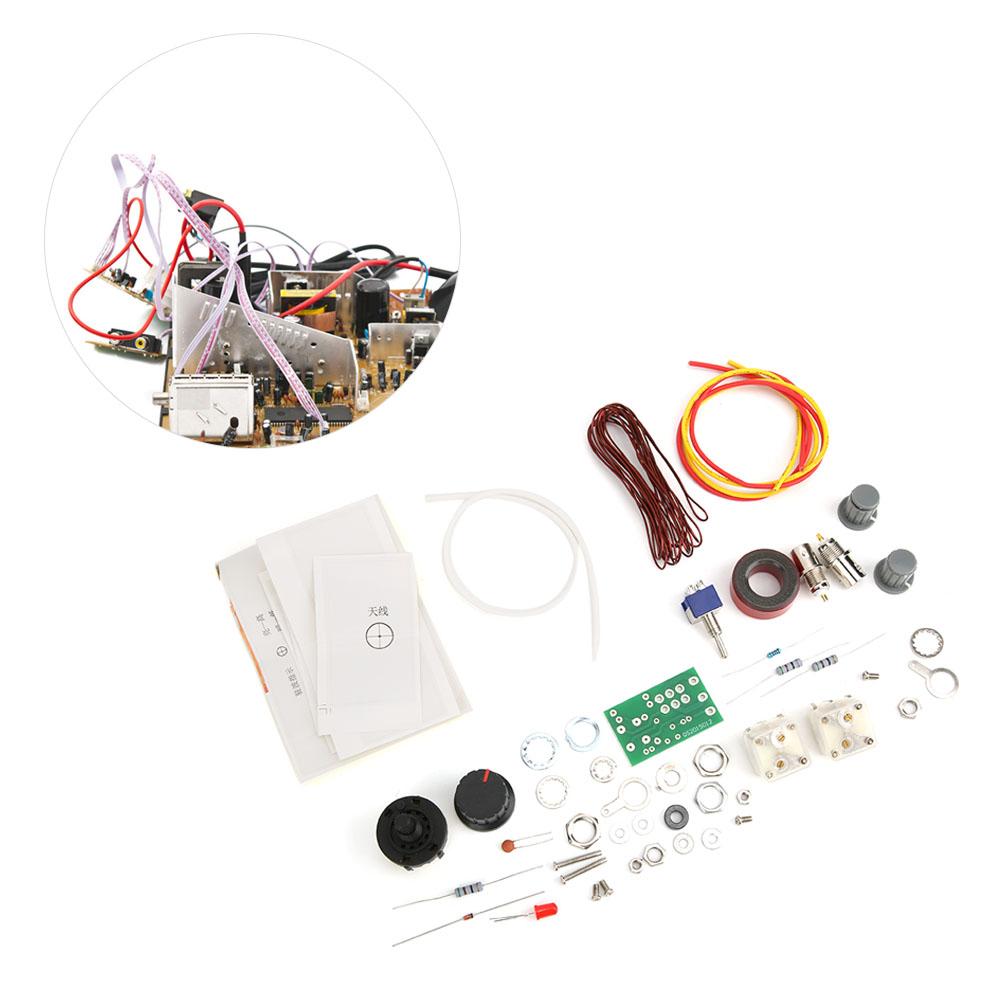 Kit Sintonizzatore d'Antenna 130Mhz Fai da Te Manuale Rapporto Onde Stazionarie di Tensione Modulo di Sintonizzazione