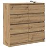 Artisan Oak Sideboard 100 x 35 x 99 cm Engineered Wood