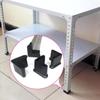 4PCS Slotted Angle Bar Shelf Iron Bed L Type Rubber Base Foot Pad Foot Cover Protective Rubber Sleeve