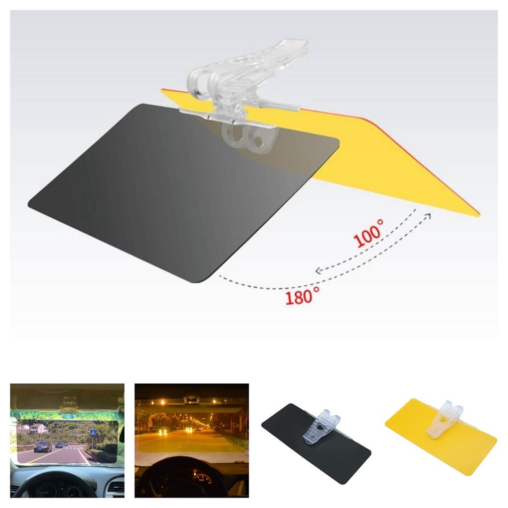 Resin Car Anti-glare Sun Visor With Day And Night Dual-use Protective Glasses For Headlight Glare Driver Anti-dazzle Mirror