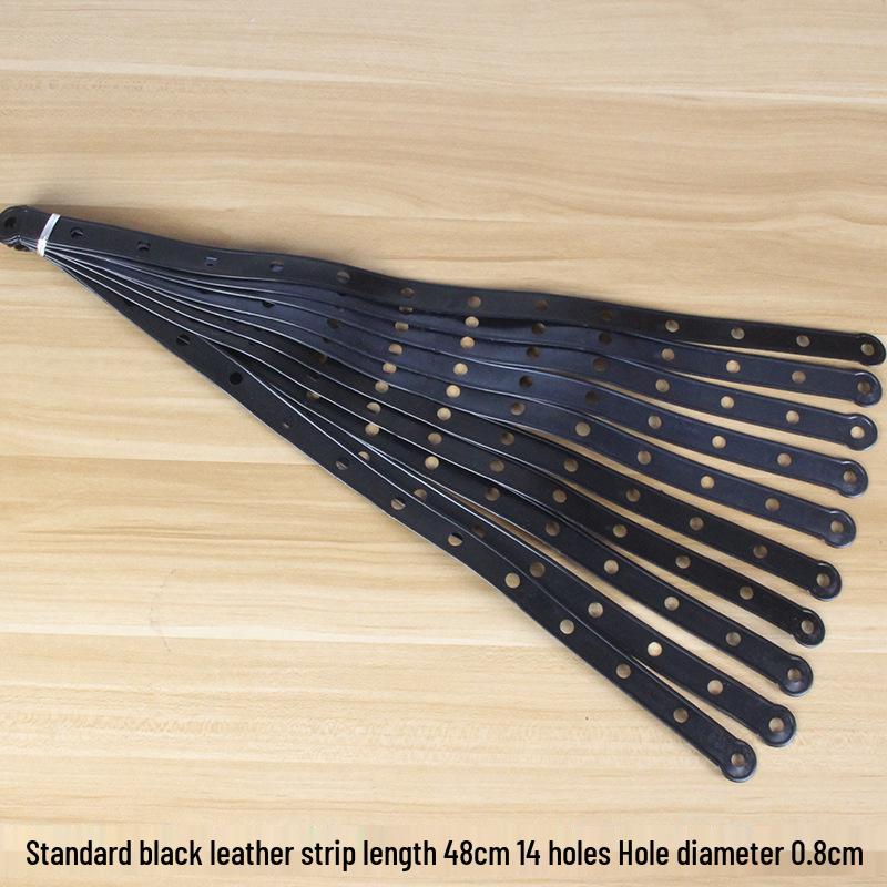 Набор вешалок для одежды из кожаной полосы с прозрачной пластиковой цепью и зажимом для брюк Wholesale