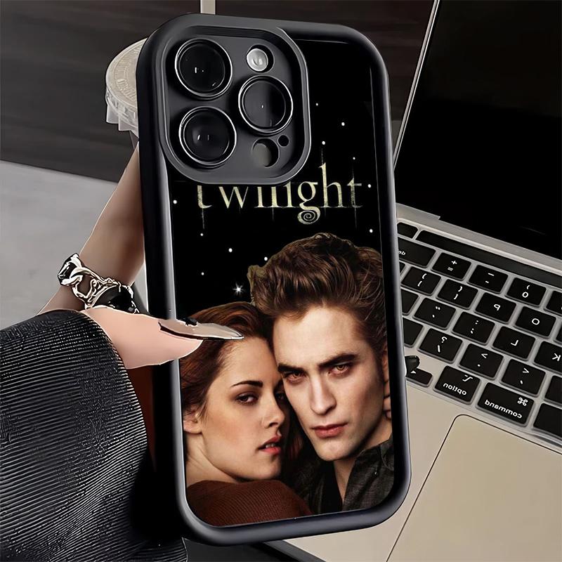 Phone Case for iPhone 17 Air 16E 15 16 Pro Max Twilight Saga Edward Cover 14 Plus 13 12 Mini Soft Shell Silicone Fundas