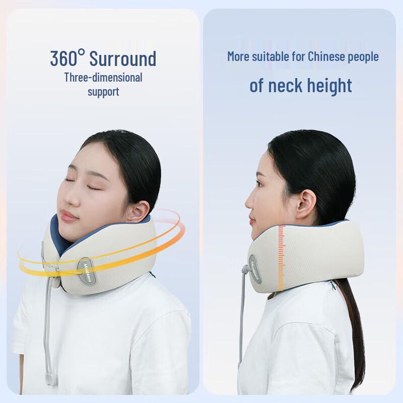 Misida Portable Heated Neck Massage Travel Pillow