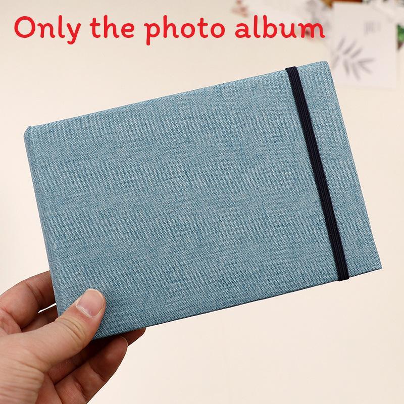 Classic Cloth Cover Photo Album With String Binding For Memories And Gift Use