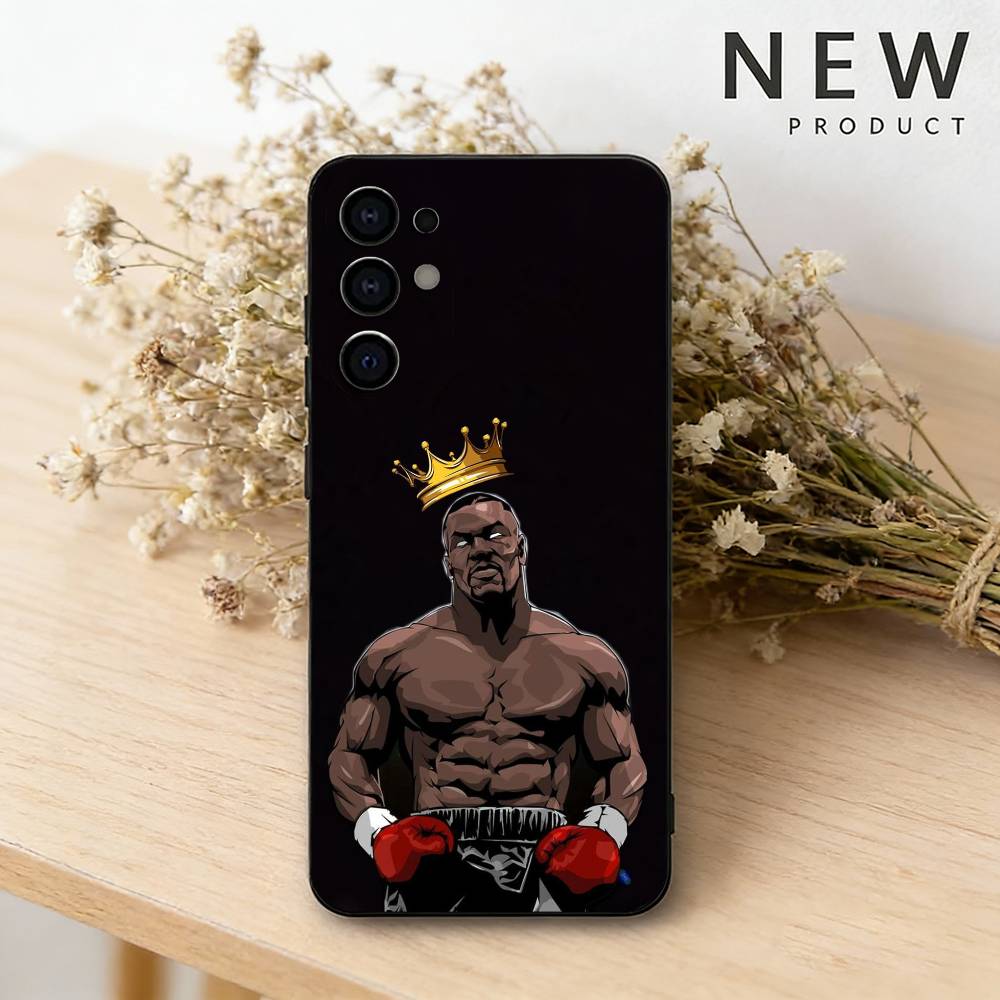 

The king of boxing Mike T-Tyson Phone Case For Samsung S26,25,24,23,22,30,21,10,9,Ultra,Plus,Lite Black Soft Case Samsung S20plus5G