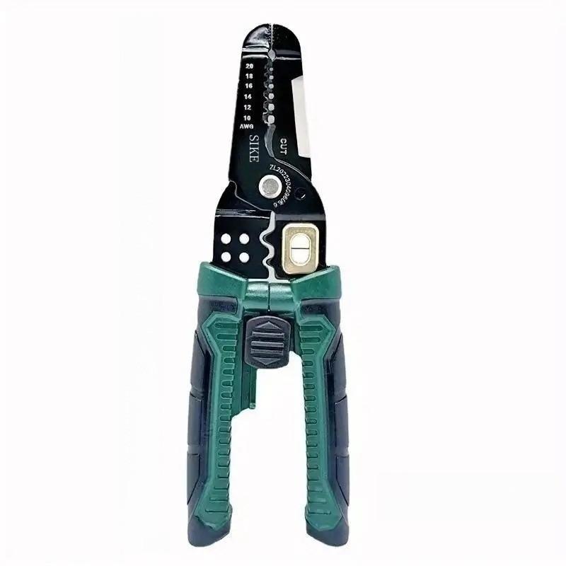 Multi-Functional Wire Stripping Pliers For Electricians Efficient Wire Stripping/Branching/Winding/Shearing Plier