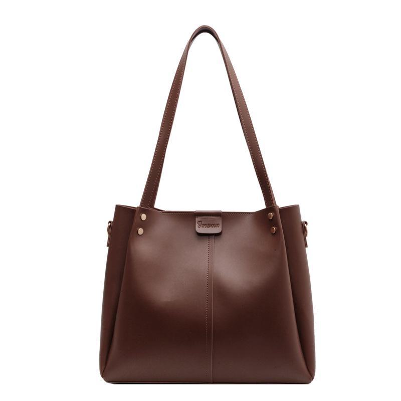 Geantă tote de modă de mare capacitate pentru femei 2025 - toamnă/iarnă cu bretele late și geantă de mână de umăr.