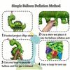 1pc-DIY Balloons Decor Birthday Aluminum Film Balloon Fashion Green Dinosaur Style For Children's Boy Parties Accessories
