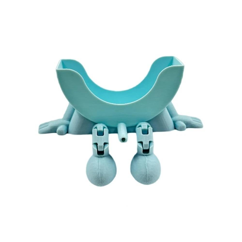 Funny Soap Draining Rack Space Saving Sponge Rack Scrub Cloth Drain Holder Bathroom Surface