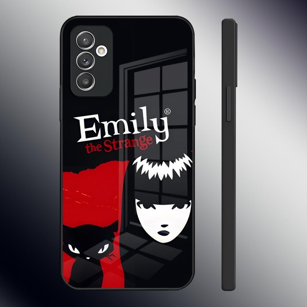 E-Emily The Strange Phone Case for Samsung S24 Ultra S23 S22 S20 Fe S21 Plus Galaxy A54 A34 A24 A53 M54 Note 20 Back Cover