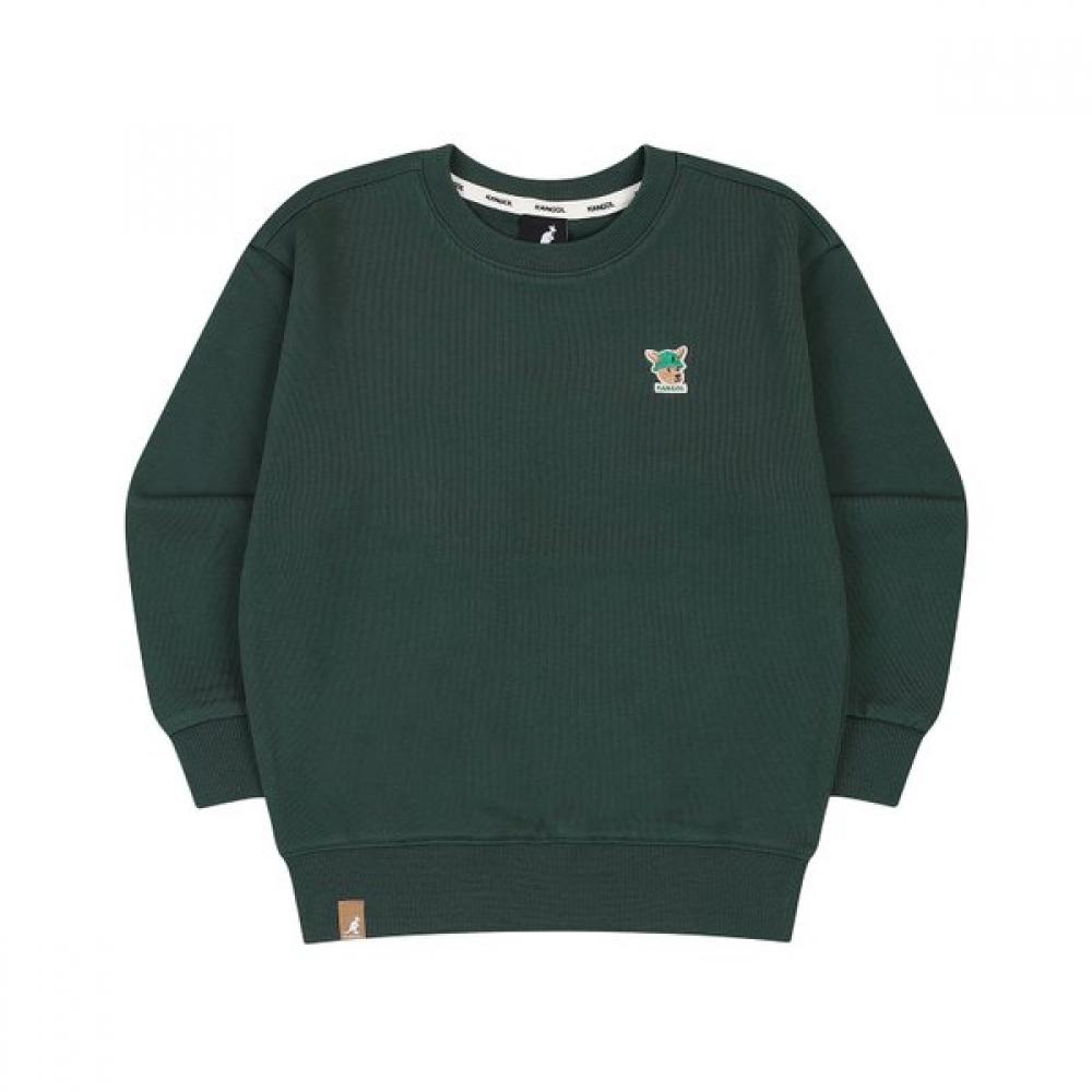 Kangol Kids Sweatshirt Green Rc 0001 Lou Symbol painted/100