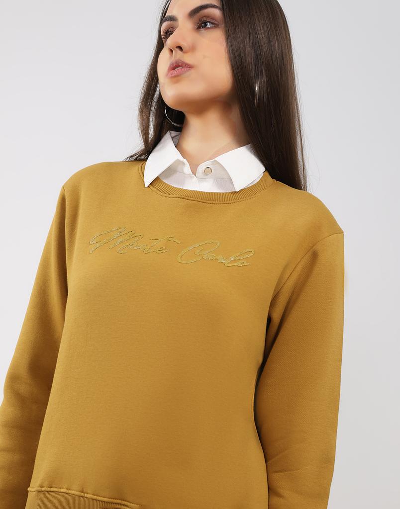 MONTE CARLO Women's Regular Fit Sweatshirt