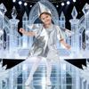 Kegelvormige Ster Kostuumset Zilver/Goud Kerststal voor Kinderen Kerstscène Festival Vorm Cosplay Outfits Zondagsschool Kerkbenodigdheid Glanzend