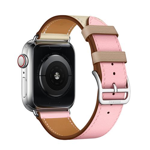 Leather Strap for Apple Watch Band 44mm 40mm 45mm 41mm 38mm 42mm Genuine Leather Single Tour Bracelet iWatch Series 5 4 3 6 Se 7