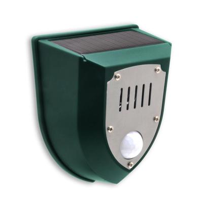 Alarma de Sonido Solar con Luz Sensor de Movimiento Alerta Sonora 110dB Advertencia Estroboscópica Sistema de Alarma de Seguridad