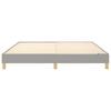 Vidaxl Bed Frame Without Mattress, Light Gray, 160X200 Cm, Upholstered