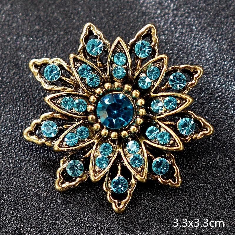 Genuine Professional Amasht Brooch Retro High-end Temperament Luxury Pearl Diamond Pin Women's Suit and Accessories