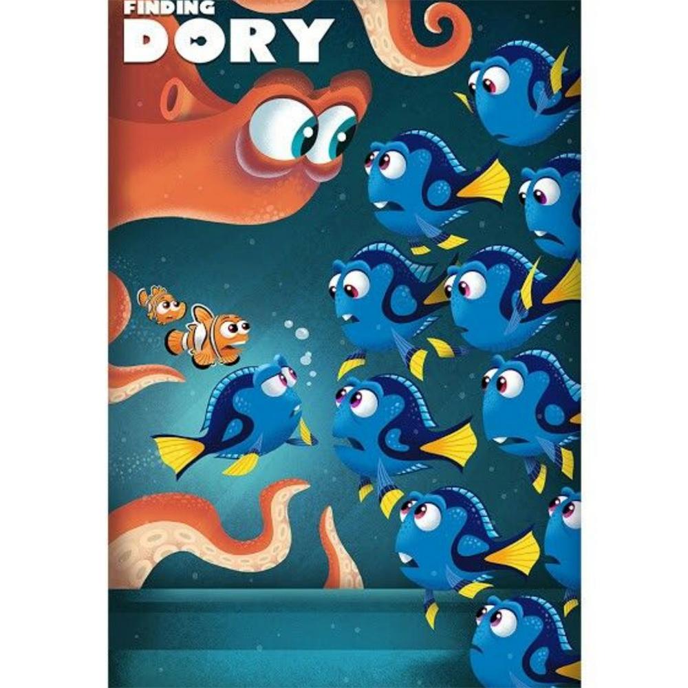 

Disney Diamond Painting Cartoon Finding Nemo Fun Illustrations Handmade DIY Cross Stitch 5D Full Diamond Mosaic Home Room Decoration Round 20x30cm