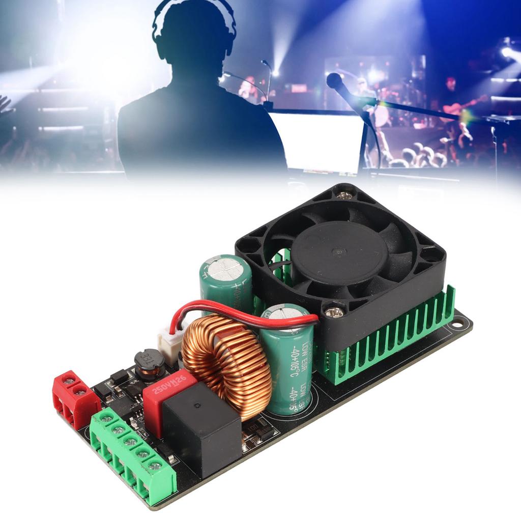 Digital Amplifier Board Professional 500W HiFi Single Channel Class D Sound Amplifier Module for DIY