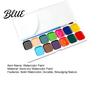 Portable Painting Kit Watercolor Paint Set Washable Solid Palette Bright Drawing Tools for Children Colors Pigment Kit Kids And Beginners