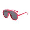 2026 UV400 Children's Fashion Shows Large Frame Integrated Fashionable Cute Sunglasses Men's And Women's