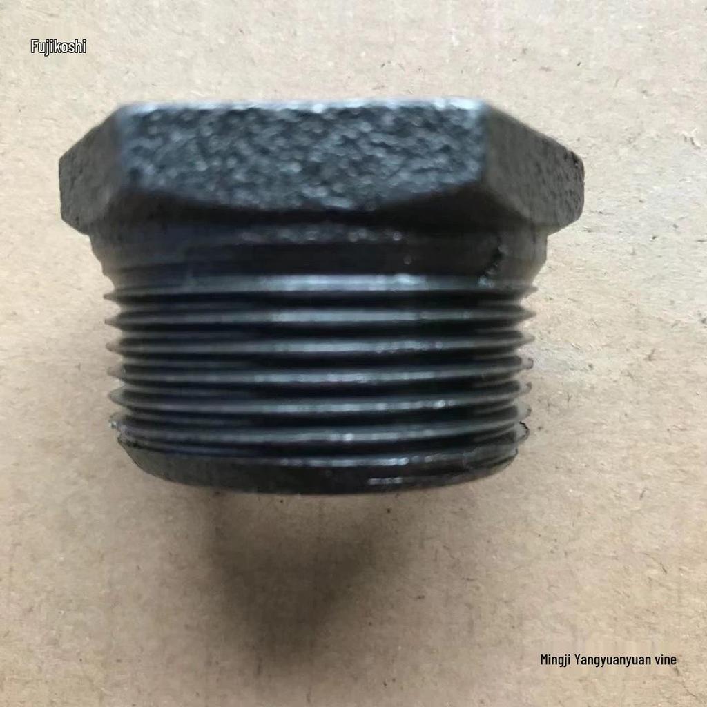 Mike Eccentric Size Tee Repair Bushing Reducing Connector Direct Steam Pipeline Black Pipe Fittings