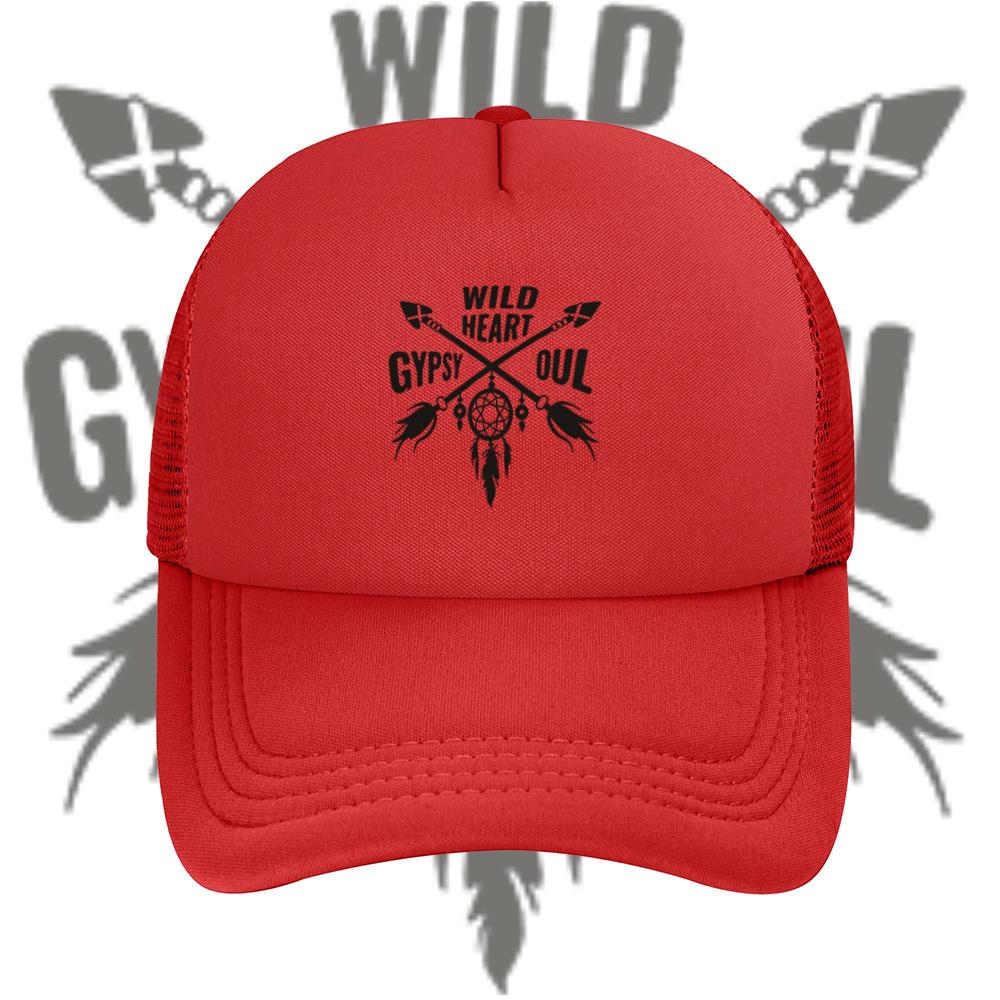 Arrows Gypsy Soul Dreamcatcher Wild Heart Baseball Cap Anime Graphic Hats Adult Unisex Women Sports Outdoor