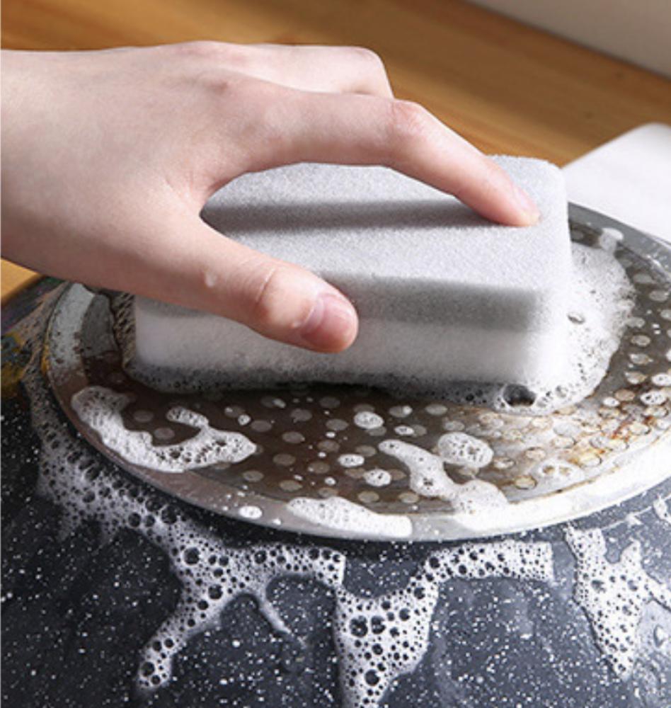 10 Pieces of Double-sided Wiping Cloth, Cleaning Cloth, and Sponge for Kitchen Use