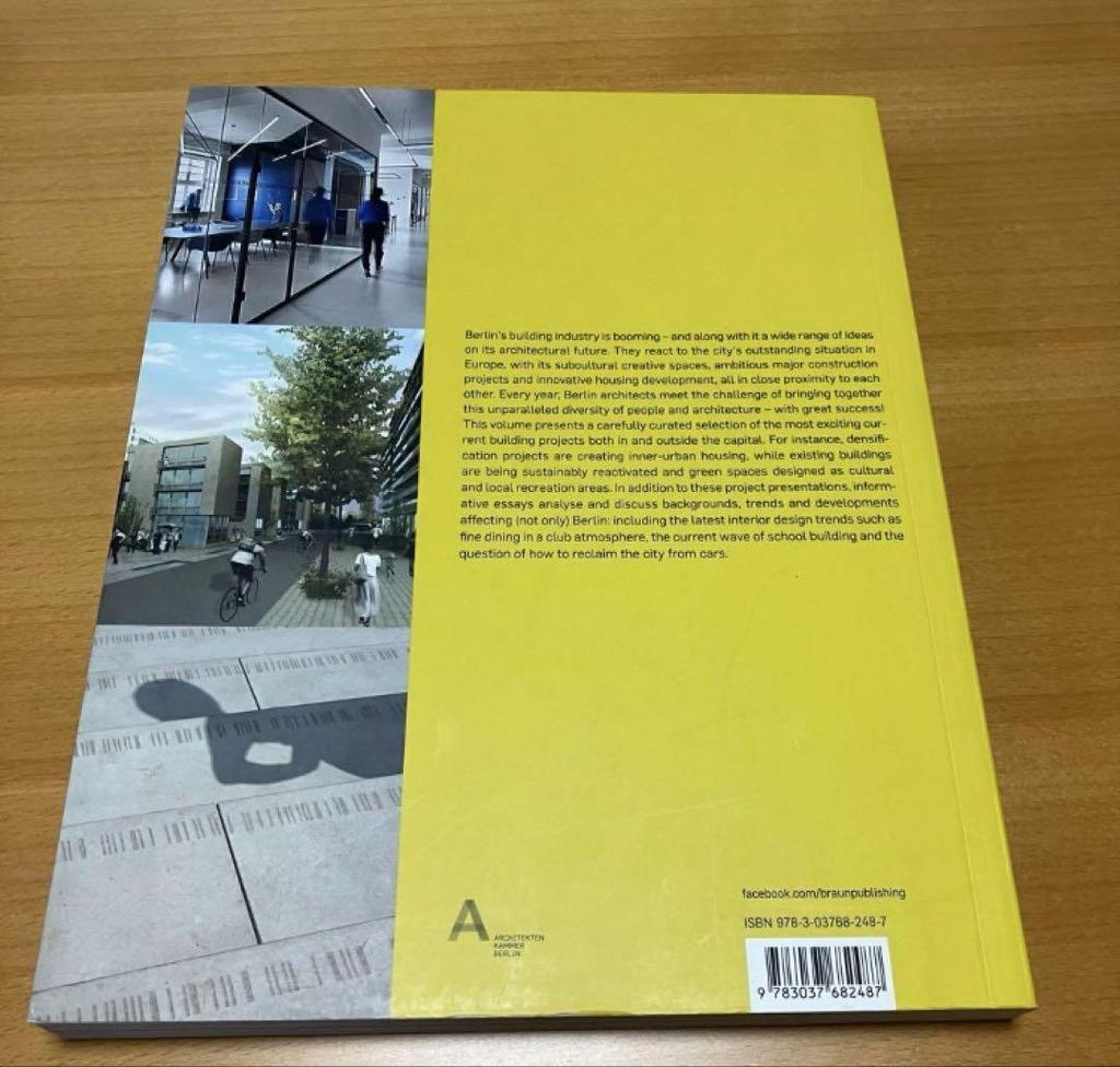 [USED] Foreign Books BUILDING BERLIN, VOL. 8 Berlin Architecture, Apartment Buildings, etc.