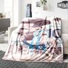 Electric Soccer Legend Blanket Comfortable Suitable for Couch Livingroom Sofa Four Seasons Multipurpose Digital Print