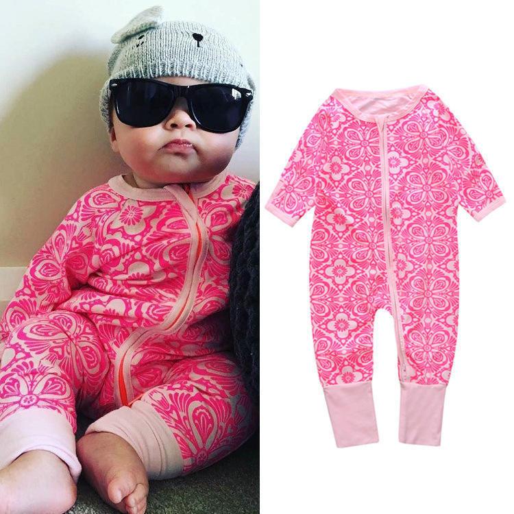Premium Quality Newborn Baby Boy Girl Long Sleeve Cotton Romper Jumpsuit Outfit For All Seasons