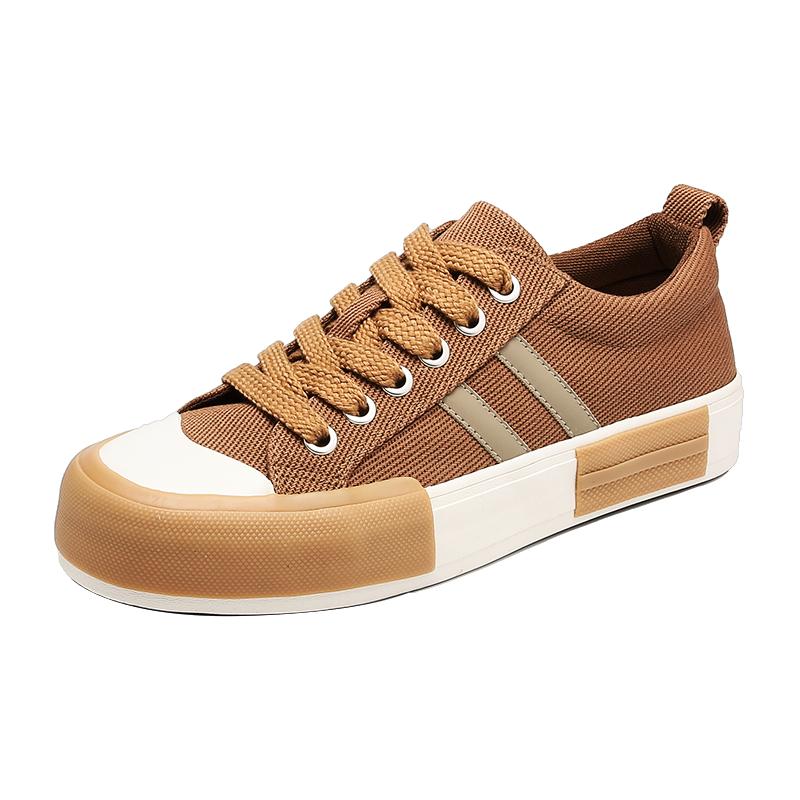 

Fashion Men s Summer Breathable White Casual Shoes With Thick Sole New Style Sponge Shoes Thin Style Trendy Shoes EVA Material SS25162 44 коричневый