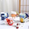 Dinosaur Shape Water Cup 3D Stereoscopic Animal Ceramic Coffee Cup Office Afternoon Tea Mug Breakfast Milk Mug Home Decoration