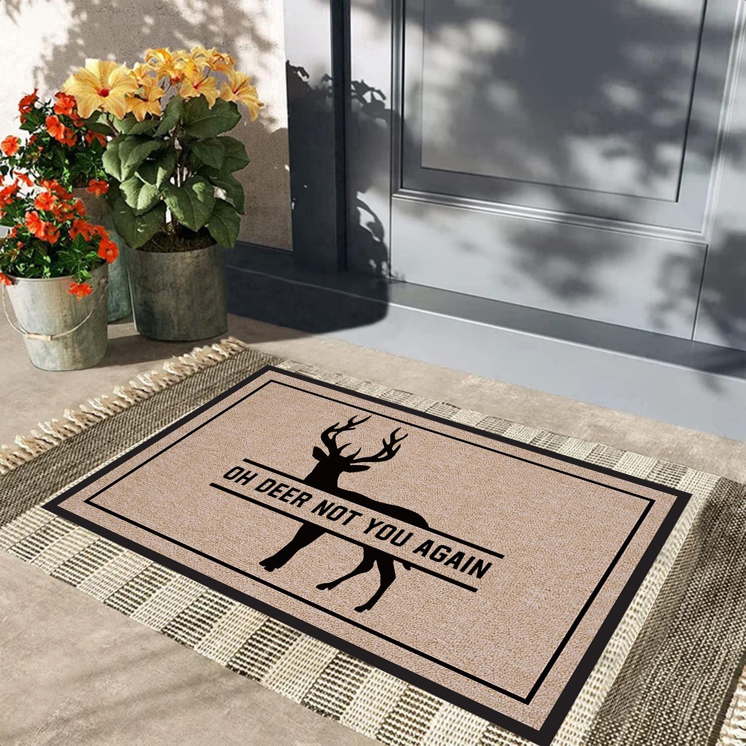 Oh Hert Niet Jij Weer Deurmat Rubber Badkamer Keukenmat Tuin Garage Deur Vloermat Antislip Tapijt Entree Kleed 24x16 Inch