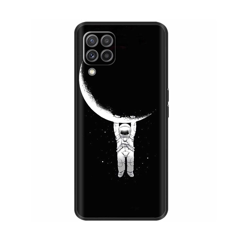 For Samsung Galaxy A12 Case 6.5'' Stylish Painted Cover Soft Silicone Phone Case For Samsung A12 M12 SM-A125F A127F N125F Coque