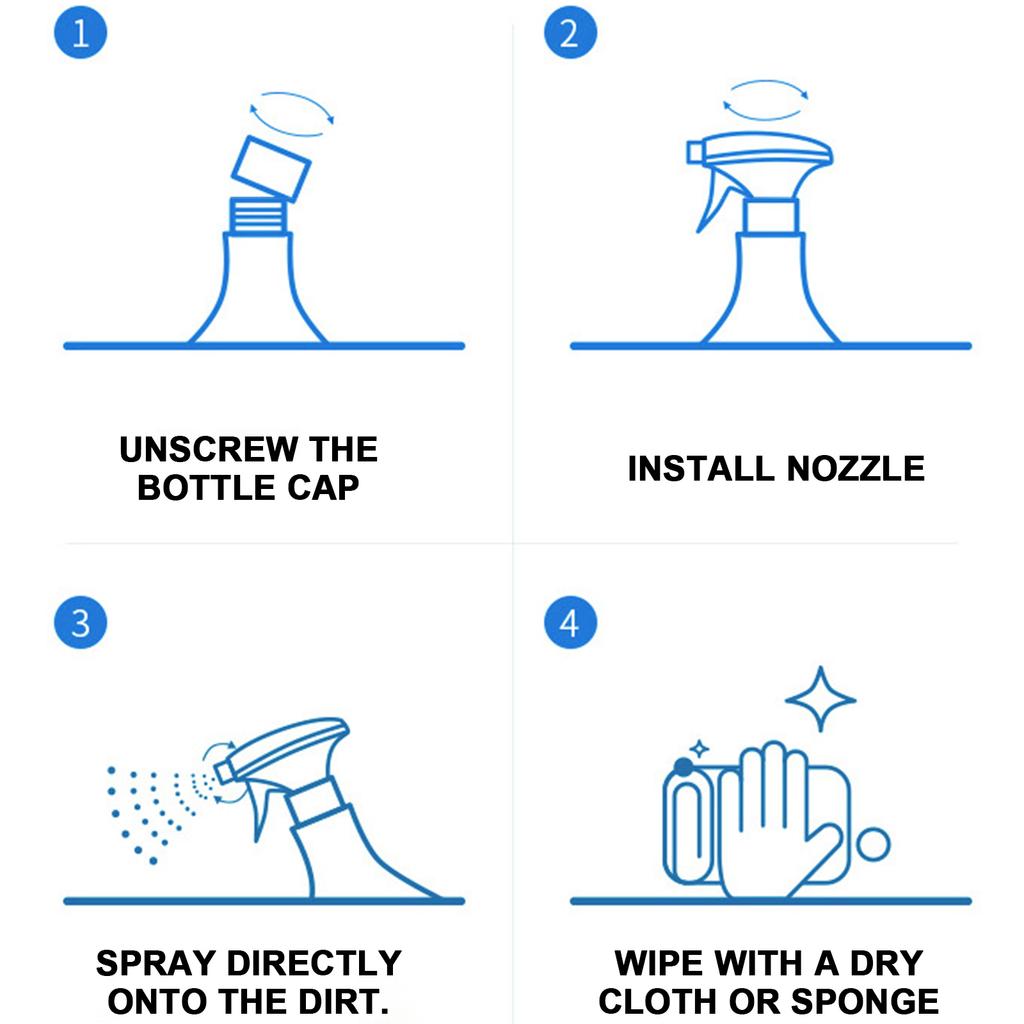 Kuchyňský čistič Silný dekonaminační sprej Je vhodný pro klimatizace v kuchyni a obývacím pokoji, 240 ml