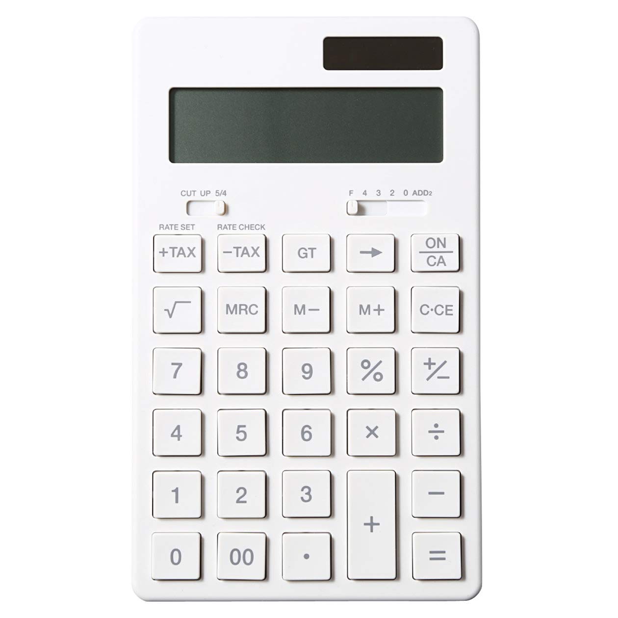 

Калькулятор MUJI Обычный калькулятор Белый 12 цифр 37355538 (КК-1154МС)