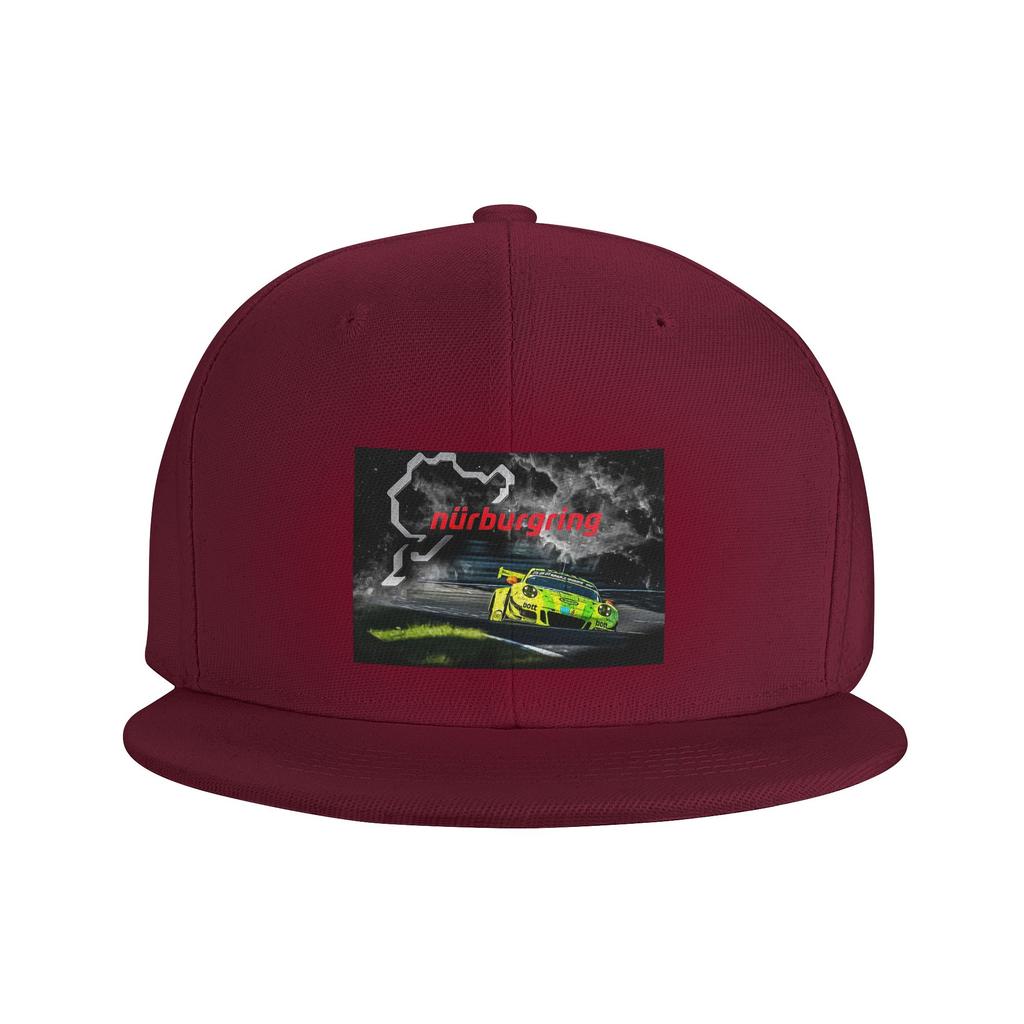 Nurburgring Print Baseball Caps Snapback Fashion Baseball Hats Breathable Casual Casquette Outdoor for Unisex