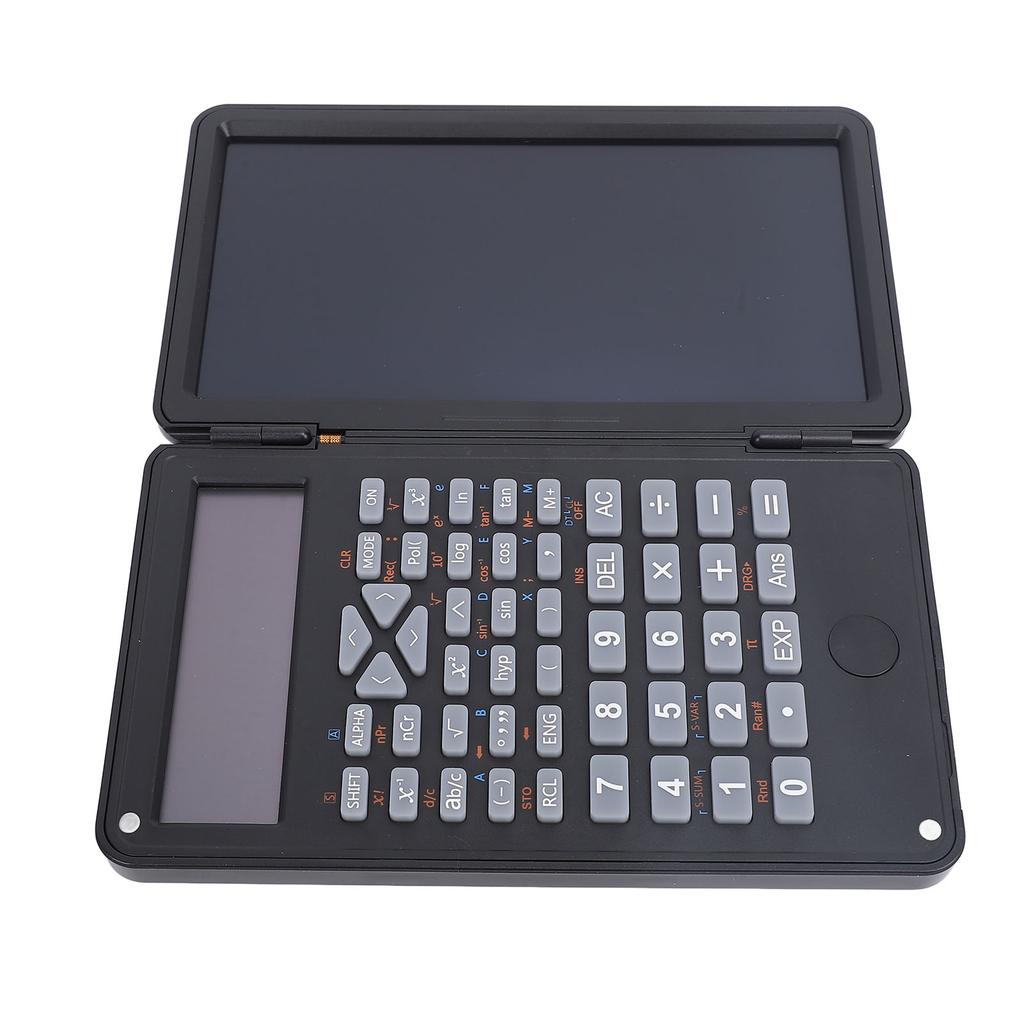 Calculator științific de birou Afișaj cu 2 linii cu tabletă de scris LCD de 6 inchi Calculator pliabil pentru 