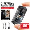 Manyetik Askılı Thumb Spor Kamerası 2.7K POV, HD 180° Döndürülebilir WIFI Spor DV Bisiklet Kayıt Cihazı Manyetik Çekim Aksiyon Kamerası