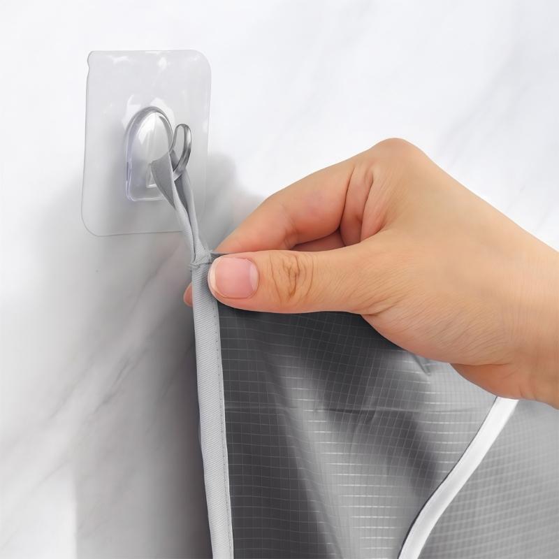 Space Saving Door or Wall Mounted Storage Bag for Organizing Bathroom Laundry Oxford Fabric Construction Organizers