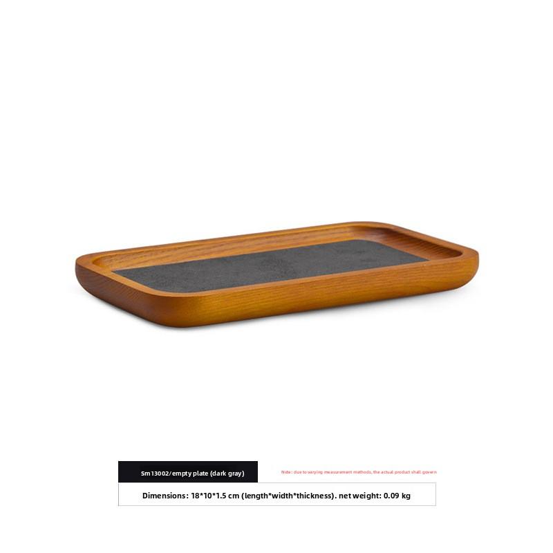 Solid Wood Jewelry Display Tray for Rings, Earrings, Necklaces & Bracelets Showcase