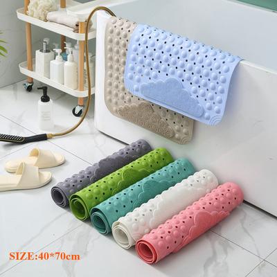 Combination Bathroom Non-slip Mat Mat Home Foot Mat Floor Mat Non-slip Mat Shower Anti-fall Bathroom Suction Cups Clouds