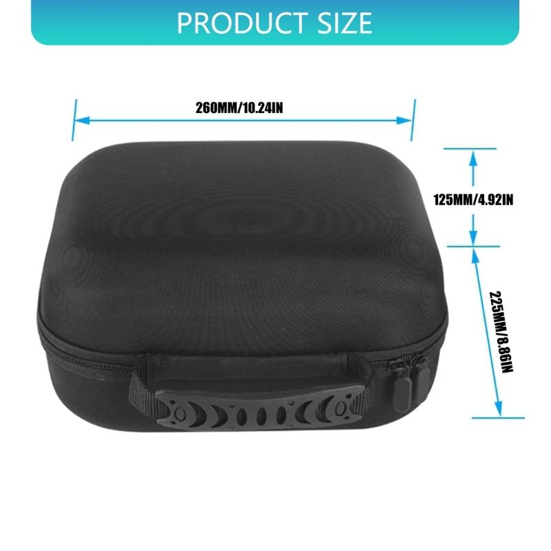 Compact Carrying Case Bag For Focal Elear Headphone Featuring Shockproof Structure And Dust Resistant Interior