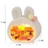 Mini Dollhouse Miniatures DIY Doll House with Furniture Lights Cute Plush Toys Children Birthday Christmas Gifts