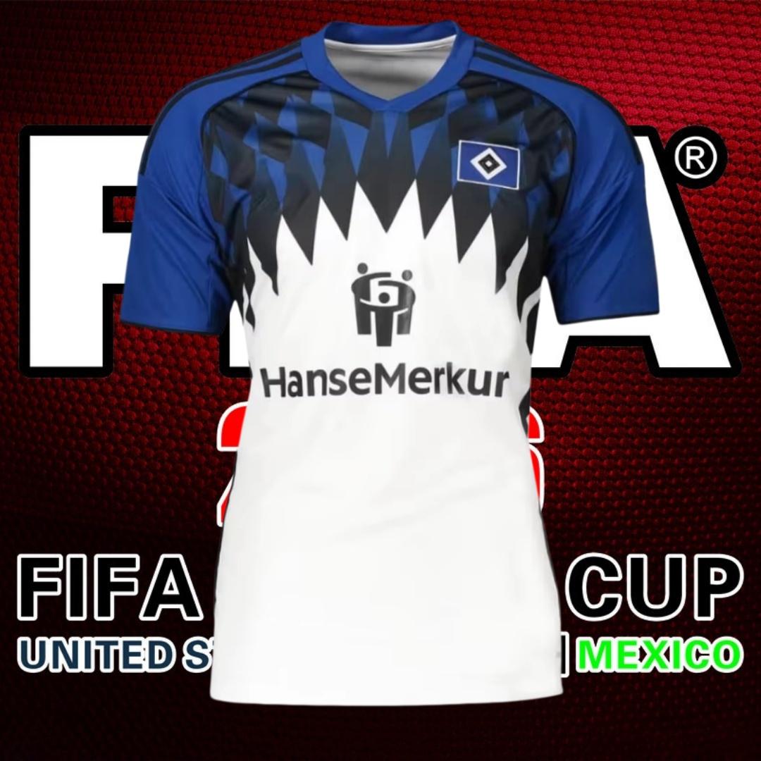 Bobby 2 Hamburger SV Thuis- en Uitvoetbalshirts Korte Mouwen Sport T-shirt Hetzelfde voor Volwassenen en Kinderen Familie Kinder T-shirts Mode L