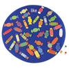 Candy-Shaped Memory Matching Game - Wooden Educational Toy for Parent-Child Play
