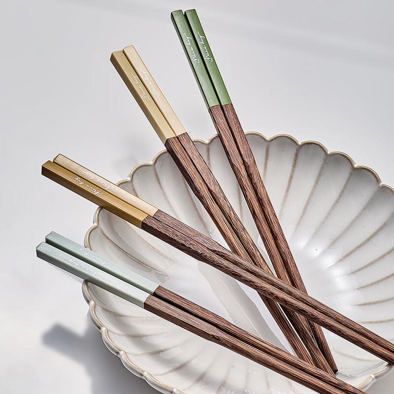 TREEJACK Natural Solid Wood Chopsticks